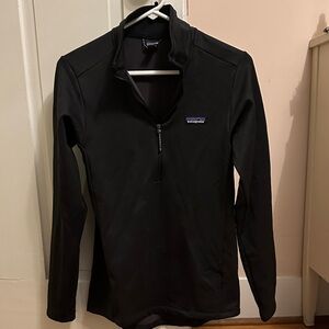 Patagonia Women’s Capilene Black Quarter-Zip Midlayer